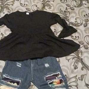 Toddler girls 2pc outfit brand new